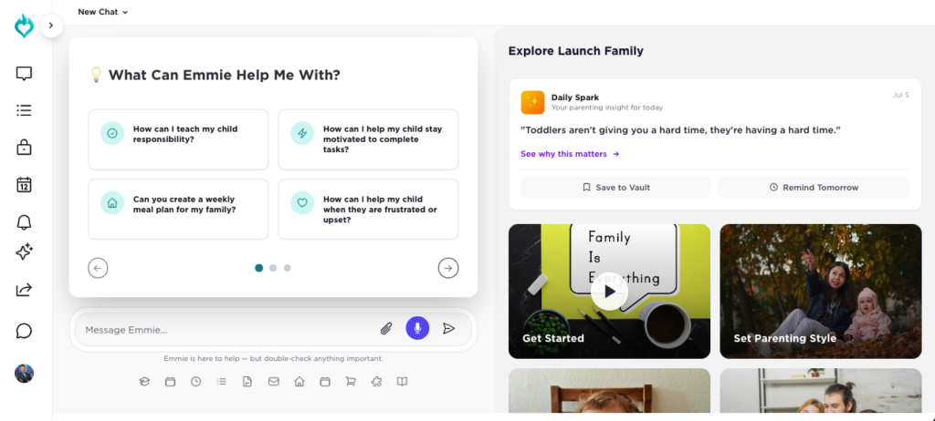 AI Parenting Coach Dashboard